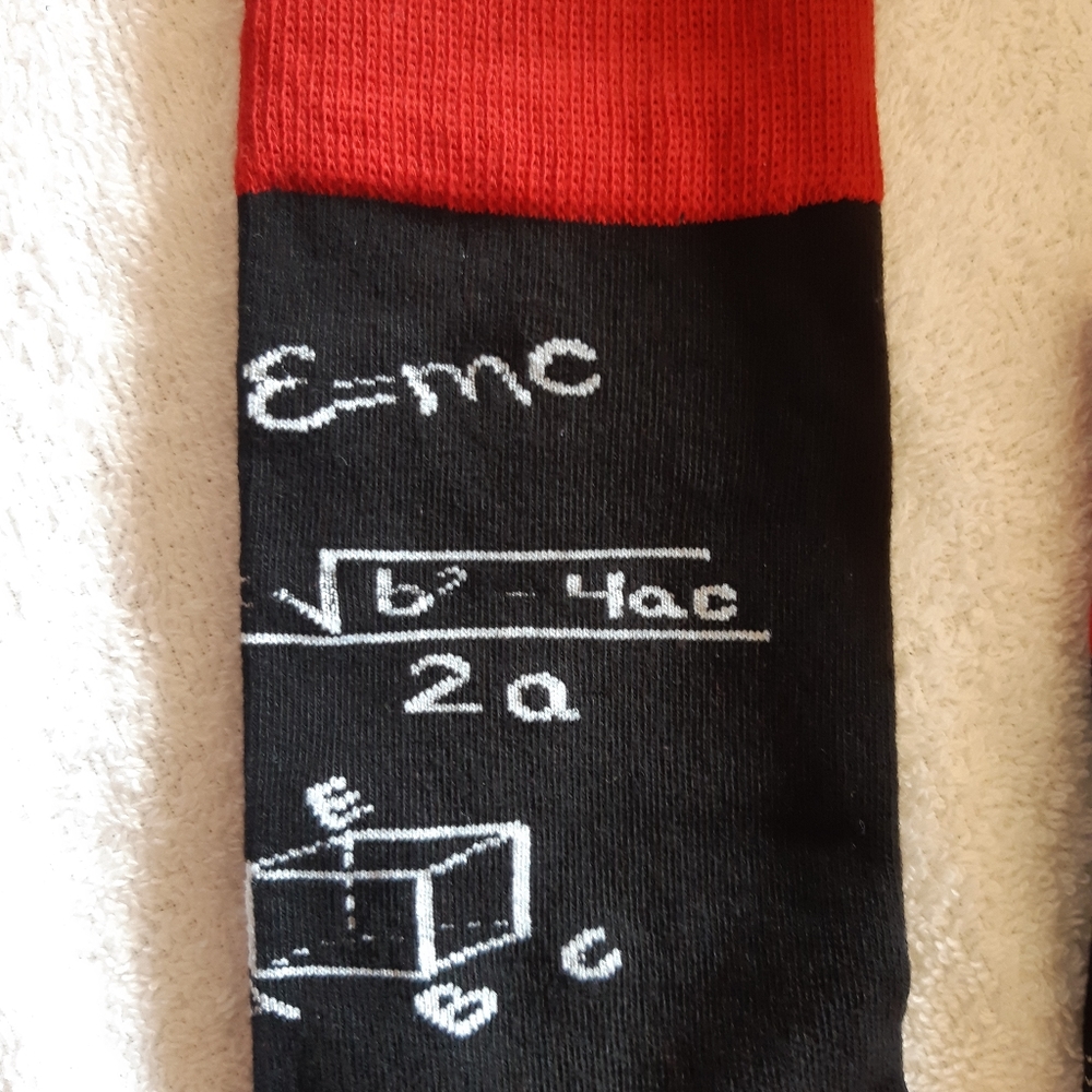 Mathematics socks - Picture 3 of 4